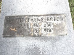 Hattie Carolyn <I>Payne</I> Bolen 
