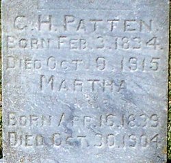 Martha <I>Davis</I> Patten 