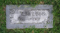 Edna E. <I>Shumate</I> Davis 