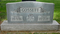 Polly <I>Gage</I> Gossett 