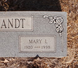 Mary Isabel <I>Copeland</I> VanZandt 