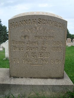 Hannah <I>Heckman</I> Schmeck 