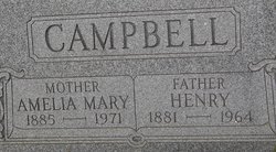 Amelia Mary <I>Anderson</I> Campbell 