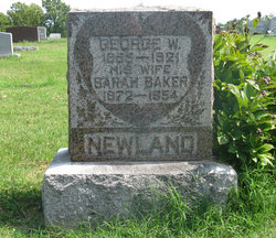 Sarah Susan “Suzie” <I>Baker</I> Newland 