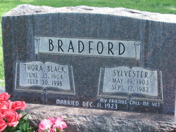Thora “Posey” <I>Black</I> Bradford 