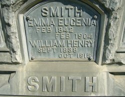 Mrs Emma Eugenia <I>Westervelt</I> Smith 