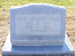 Pearl <I>Ashmore</I> Allen 