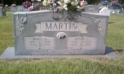Mary Ann <I>Barton</I> Martin 