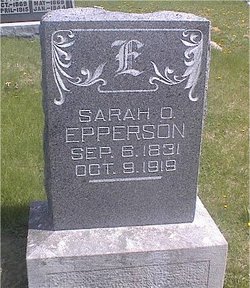 Sarah Obedience <I>Cross</I> Epperson 