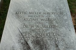 Kittie <I>Miller</I> Albertson 