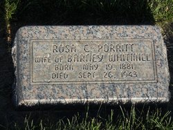 Rosa Catherine “Rose” <I>Porritt</I> Whitmill 