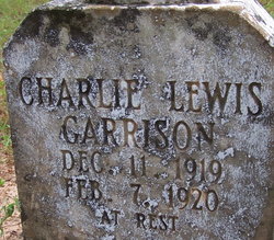 Charlie Lewis Garrison 