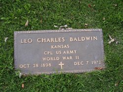 Cpl Leo Charles Baldwin 