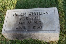 Helen <I>Whitman</I> Forsyth 