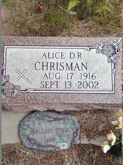 Alice Doris <I>Chrisman</I> Fredrich 