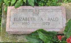 Elizabeth A. <I>Roahrig</I> Balo 