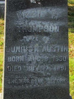 Mary L. “Lizzie” <I>Thompson</I> Austin 