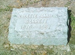 Idalette Pattie <I>Jamison</I> Barrett 