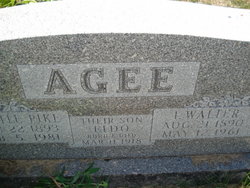 Myrtle Maude <I>Pike</I> Agee 