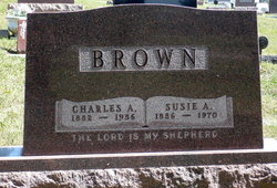 Susie A. <I>Dillinger</I> Brown 