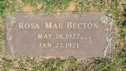 Rosa Mae Becton 