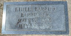 Ethel <I>Barrier</I> Barringer 