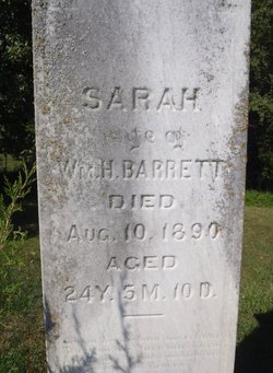 Sarah Jane <I>Craig</I> Barrett 