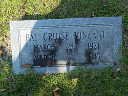 Pat <I>Cruise</I> Vinzant 