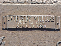 Catherine Williams Stall 