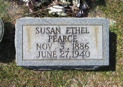 Susan Ethel “Susie” <I>Key</I> Pearce 