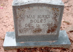 Mae <I>Burke</I> Boles 