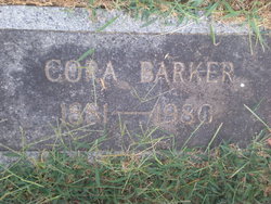 Cora <I>Davis</I> Barker 
