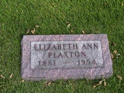 Elizabeth Ann Plaxton 