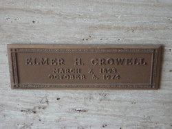 Elmer Harlow Crowell 