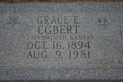 Grace <I>Evans</I> Egbert 