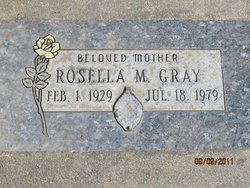 Rosella Mae <I>Jordan</I> Gray 
