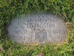Archie Dean “A.D.” Livingston 