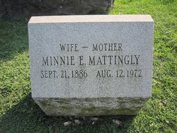 Minnie E <I>Hershberger</I> Mattingly 