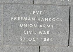Pvt Freeman S. Hancock 