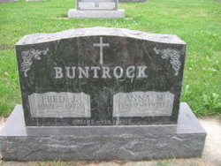 Anna Mary <I>Smith</I> Buntrock 