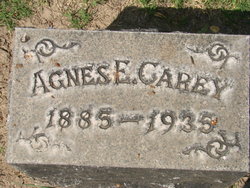 Agnes Elizabeth <I>McCann</I> Carey 