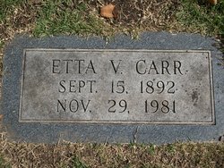 Etta Viola <I>Darling</I> Carr 