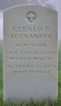 PVT Gerald B. Alexander 