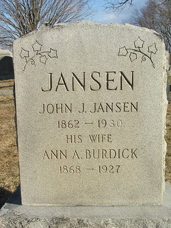Ann Amie <I>Burdick</I> Jansen 