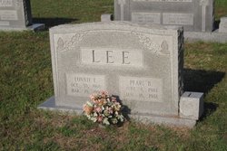 Lillie Pearl <I>Benson</I> Lee 