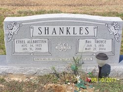 Ethel <I>Allbritton</I> Shankles 
