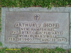 Arthur J. Hope 