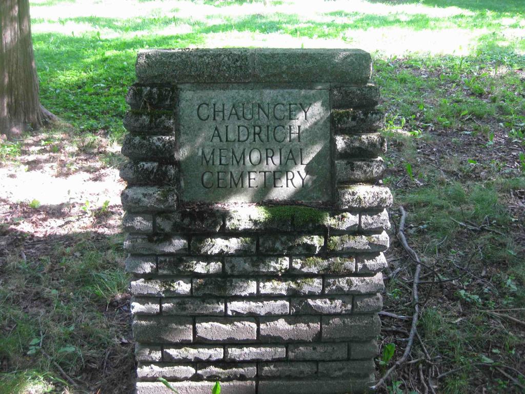 Chauncey Aldrich Memorial Cemetery