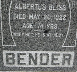 Albertus Bliss Bender 