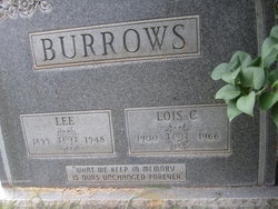 Lois Clara <I>Hatch</I> Burrows 